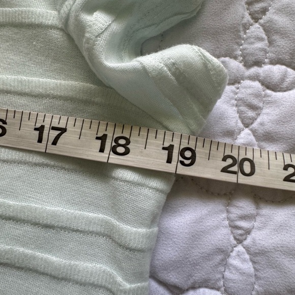 Ellen Negley Knit Short Sleeve Venice Italy Art & Soul Canal Blouse Size Medium - Picture 12 of 12